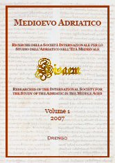 Medioevo Adriatico 1/2007. Copertina del volume