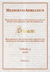 Medioevo Adriatico 2012. Copertina del volume